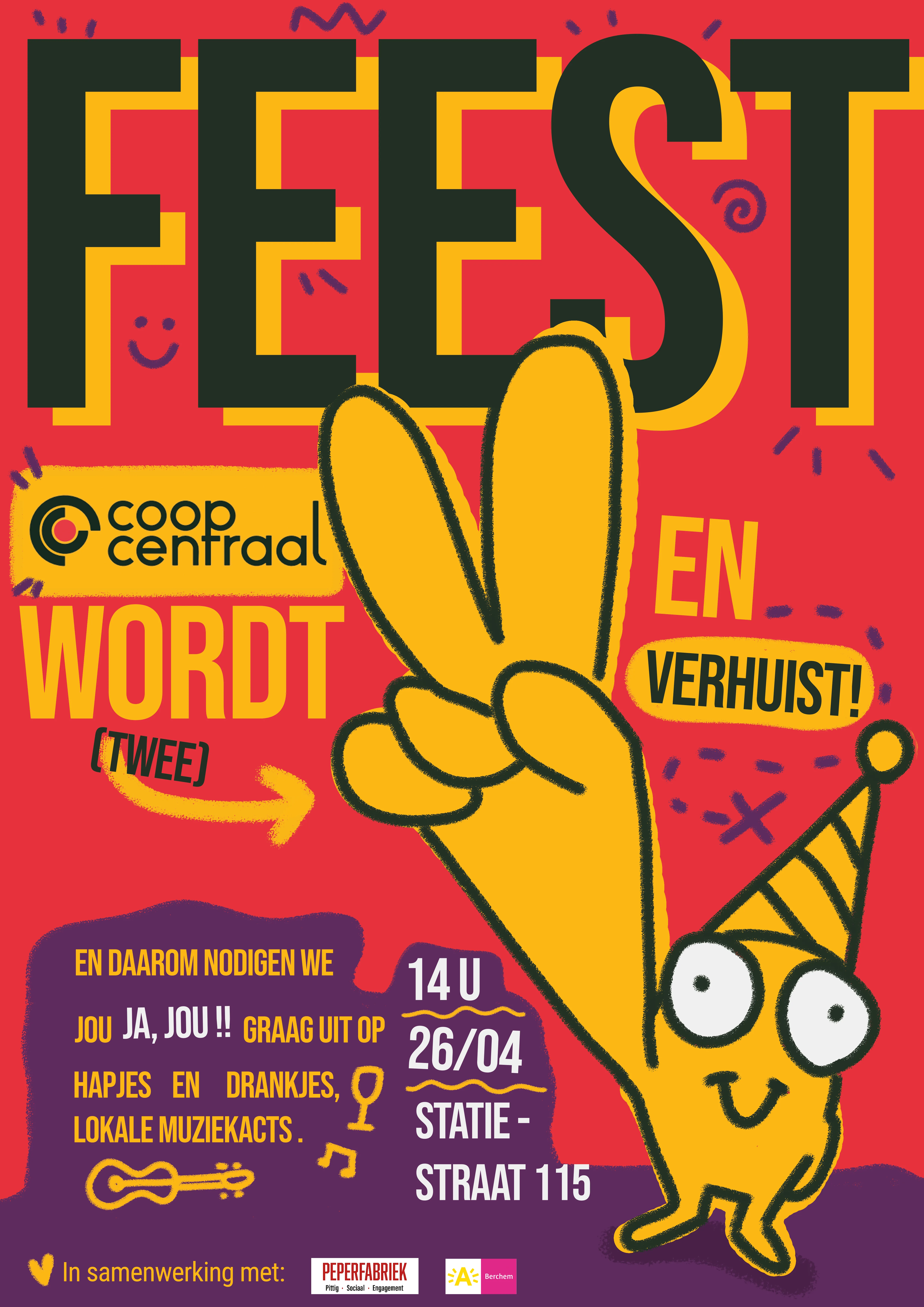 Coop Poster Twee Jaar